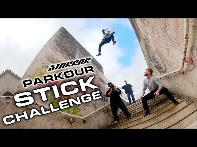 STORROR's Parkour STICK IT Challenge - LONDON 🇬🇧