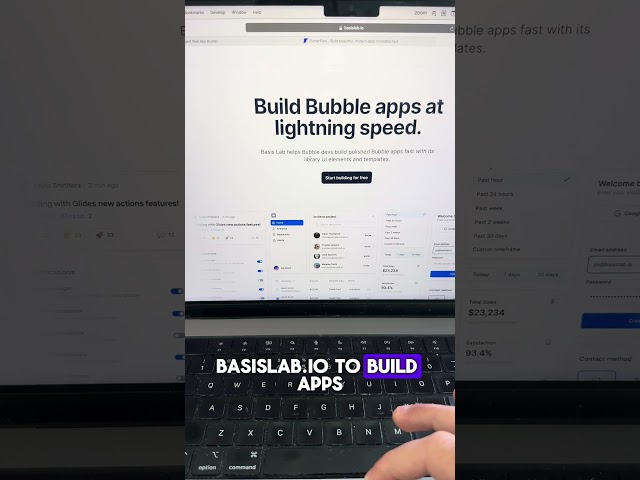 A simple trick to build beautiful web apps in Bubble