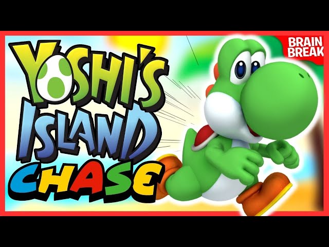 Yoshi's Island Chase | Mario Run | Brain Break | Freeze Dance | Just Dance