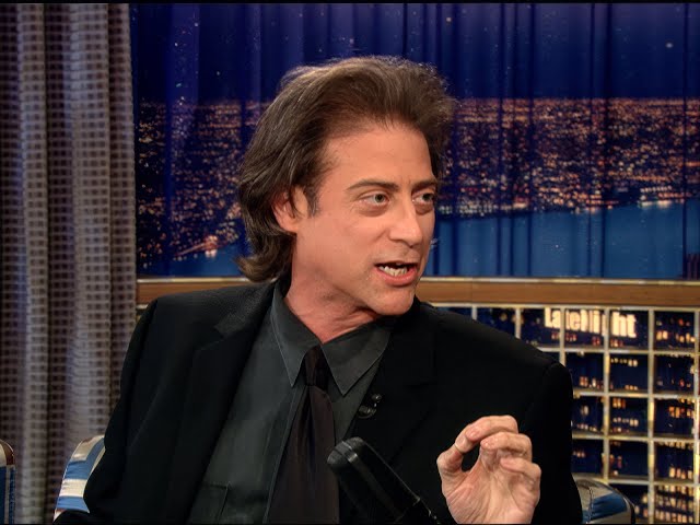 Richard Lewis' Visit to the Lakers Locker Room | Late Night with Conan O’Brien