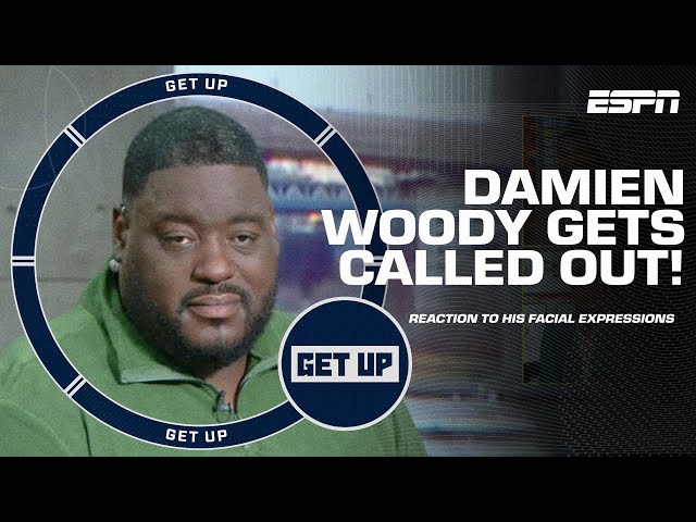 Get Up calls out Damien Woody for his facial expressions 😂