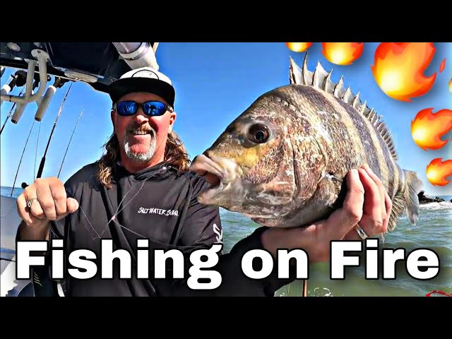 Fishing is on Fire at the Jetties | Galveston Texas Jetty Fishing