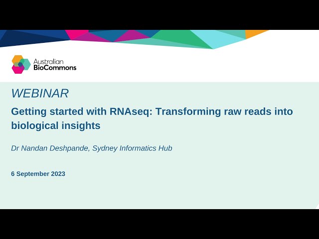 Getting started with RNAseq: Transforming raw reads into biological insights