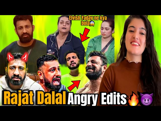 Reaction on Rajat Dalal Attitude Edits 🔥|| Elvish Support Rajat 🔥😈|| Kawasaki ninjah2r