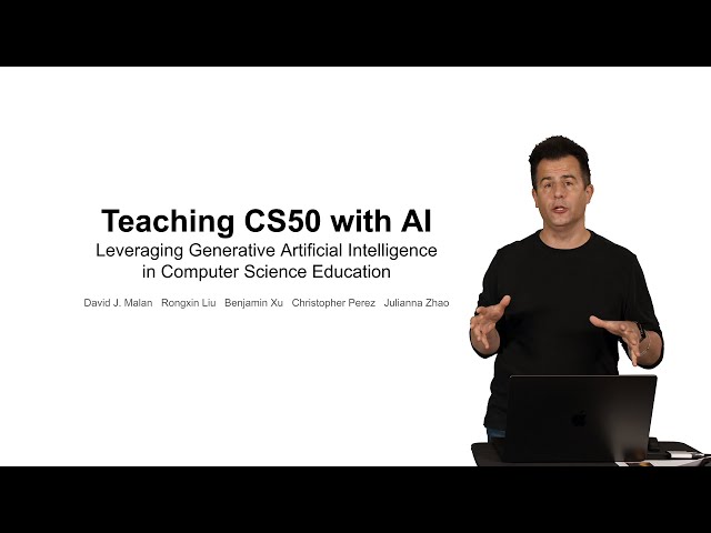 Teaching CS50 with AI