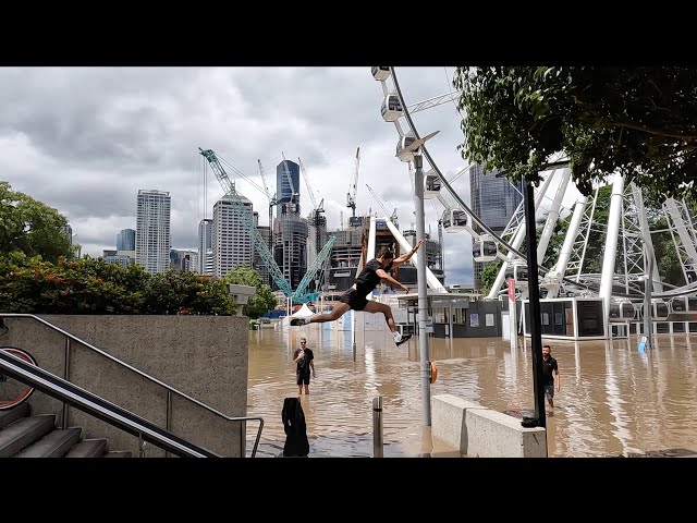 Brisbane Floods Vlog ParkourTwins