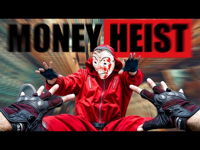 MONEY HEIST vs SERBIAN LADY DANCING ESCAPE IN REAL LIFE | BAD GUY: POLICE chase ends here | Epic POV