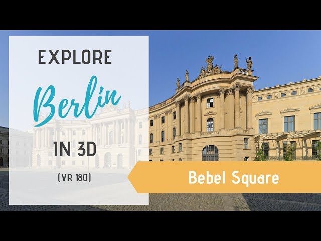 Visit Berlin in 3D (VR180) - Bebelplatz