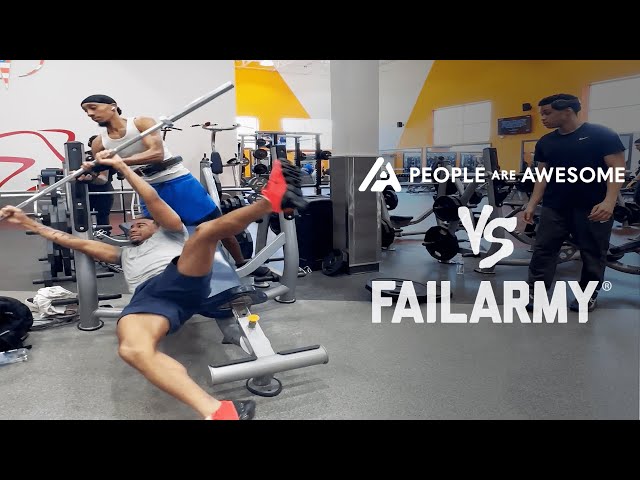 Wins & Fails In The Gym | People Are Awesome Vs. #FailArmy