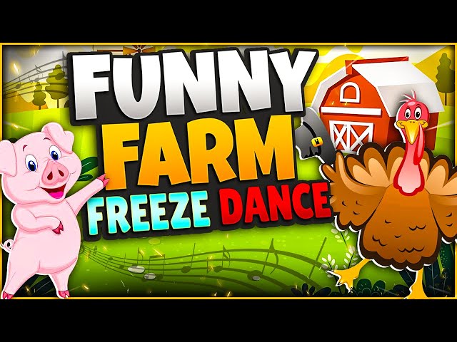 Funny Farm Freeze Dance | Brain Break for Kids | Just Dance | GoNoodle