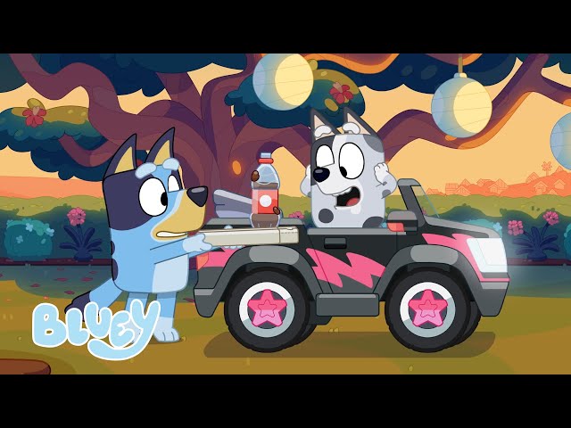 Muffin's New Car | Pizza Girls - Series 3 | Bluey