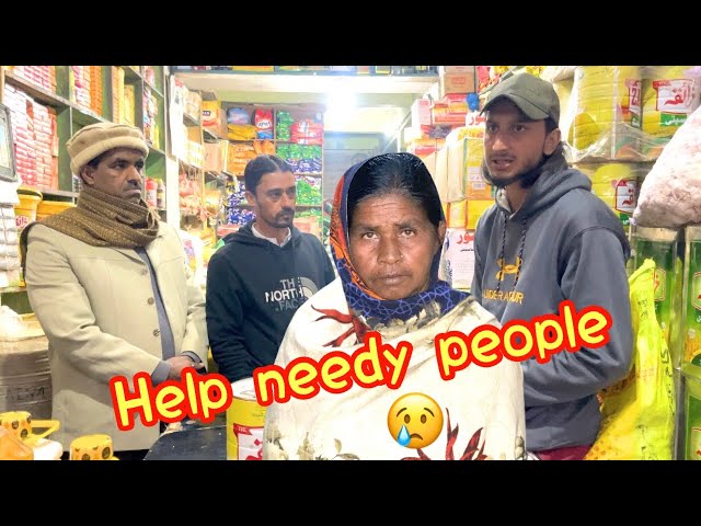 Providing one month Ration to poor needy woman || heart touching woman story ||