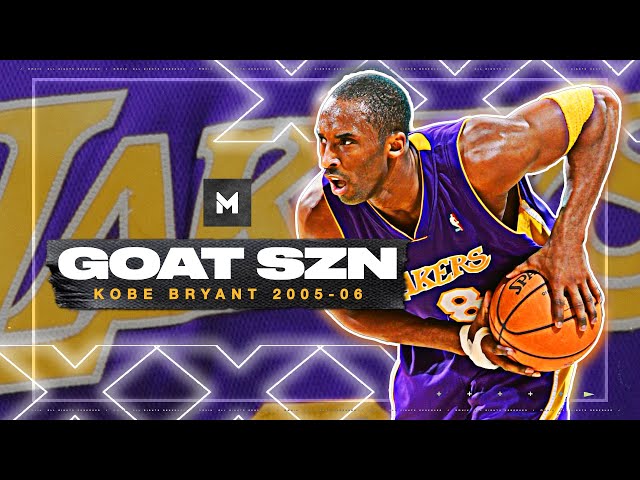 Kobe Bryant's 05-06 Campaign Was A CLINIC In Scoring Mastery! 35 PPG | GOAT SZN