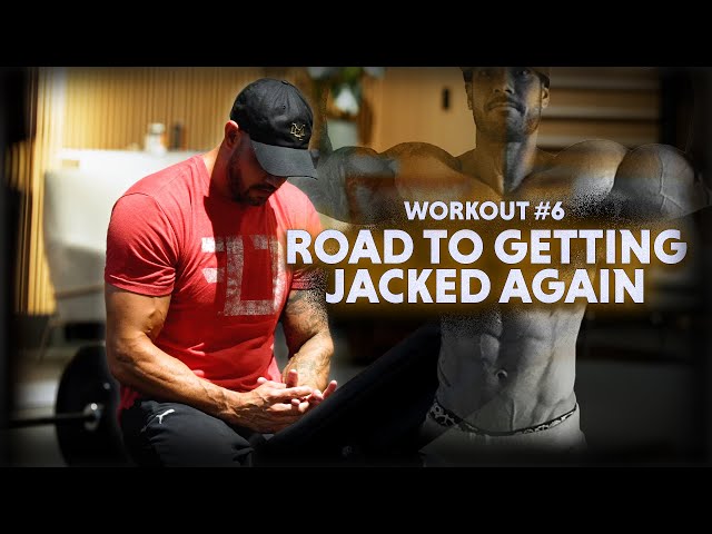 Ex Pro Bodybuilder - Adam Schafer - Tries To Build 25 LB of Muscle As Fast Possible - Workout #6