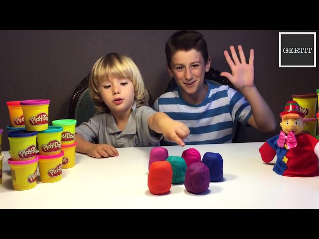 6 Play Doh Surprise Eggs Toys - Play-doh Huevos Sorpresa By GERTIT