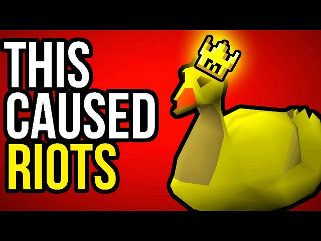 This Duck Broke RuneScape's Community. OSRS's Shocking Deleted Updates.