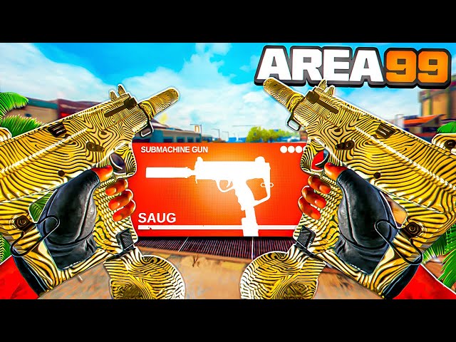 this AKIMBO SAUG SMG CLASS SETUP is AMAZING to USE in WARZONE! (AREA 99)