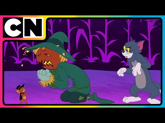 Tom & Jerry 😺🐭| All Hail The Skull King Tom! ☠️| Cartoon for Kids | Halloween Special | Cat & Mouse