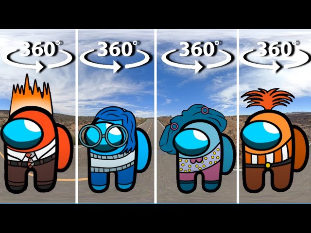 FIND Anger Sadness Envy Anxiety Inside Out Among Us - 360º VR Finding Challenge