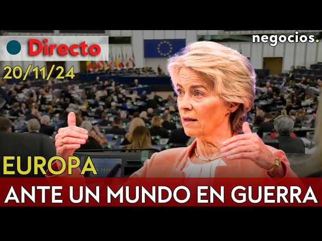 DIRECTO | EUROPA ANTE UN MUNDO EN GUERRA: VON DER LEYEN FRENTE A LOS DESAFÍOS GEOPOLÍTICOS