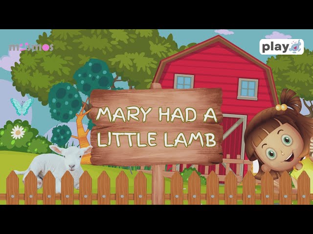 Mary Had a Little Lamb | Songs & Rhymes for Kids | Musmos