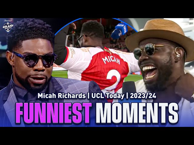 Micah Richards' BEST moments from 2023/24 🤣 | UCL Today | CBS Sports Golazo