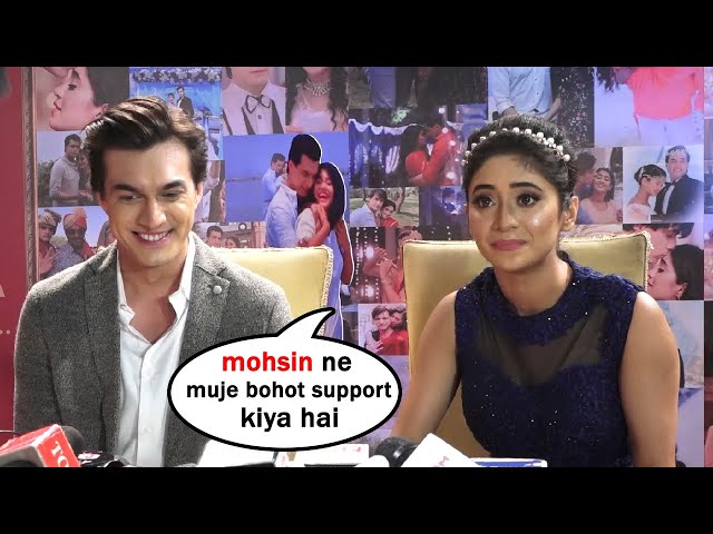 Shivangi Joshi And Mohsin Khan Get Emotional During Interview |  Yeh Rishta Kya Kehlata Hai