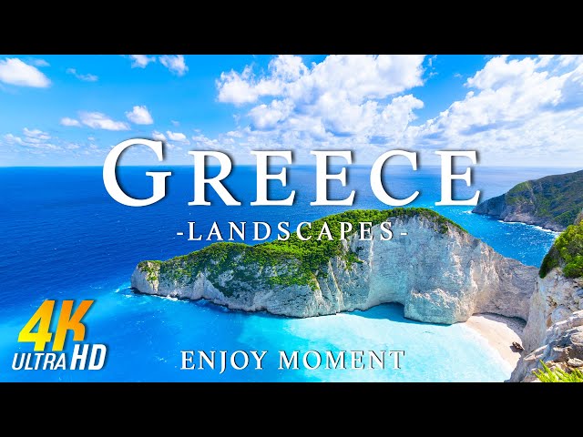 Greece 4k - Relaxing Music With Beautiful Natural Landscape - Amazing Nature - 4K Video Ultra HD