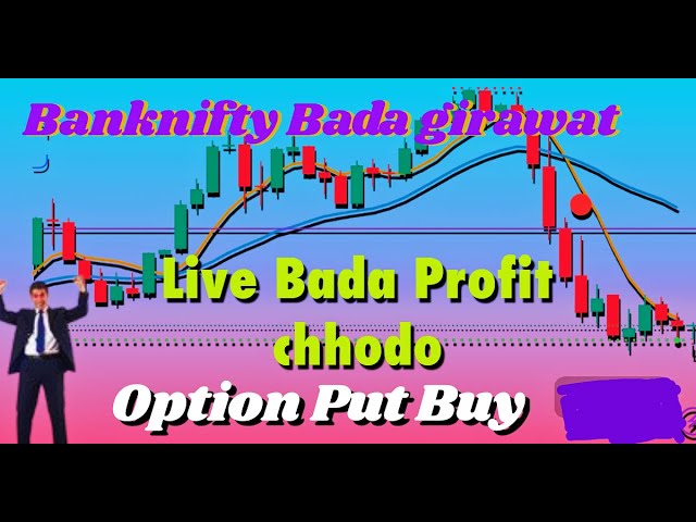 Banknifty Bada girawatLive Bada Profit chhodo Option Put Buy | stock techtrading