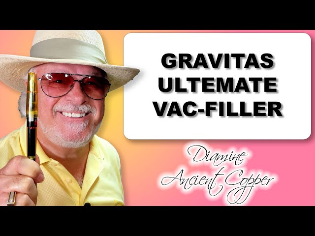 2023 Gravitas ULTEM Vac-Filler Fountain Pen Unboxing and Review