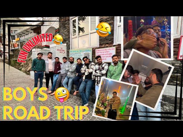 Delhi - Mcleod Ganj "BOYS ROAD TRIP" ❤️UNFILTER 🤣😁 #himachalpradesh #roadtrip