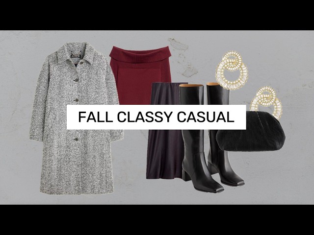 21 CLASSY CASUAL FALL Outfits to Transform Your Wardrobe in Under 10 Minutes!