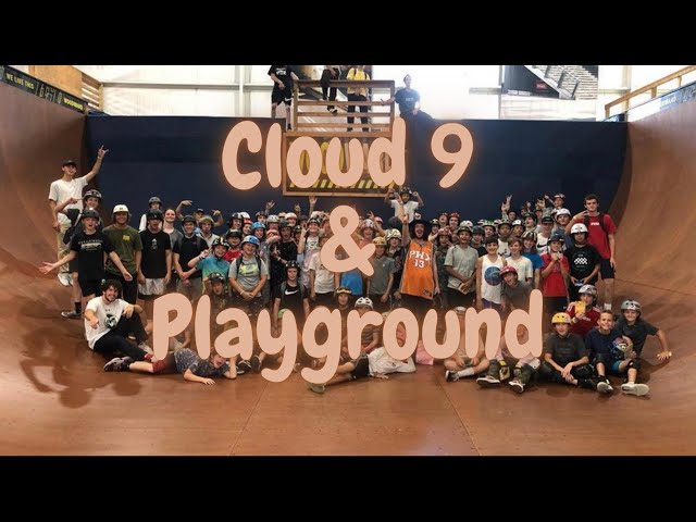 Riding the playground and Cloud 9 // Camp Woodward