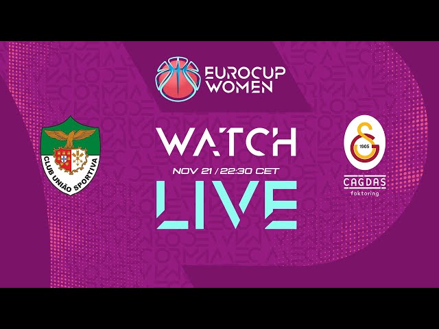 Sportiva/AzorisHotels v Galatasaray Cagdas Factoring | Full Basketball Game | EuroCup Women 2024-25