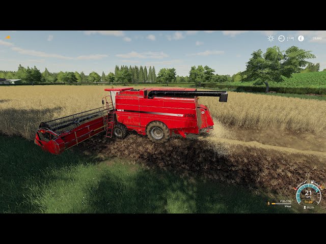 Riverside Farms (Classic Machinery) * Combine Upgrade, Wheat Harvest * FS 19