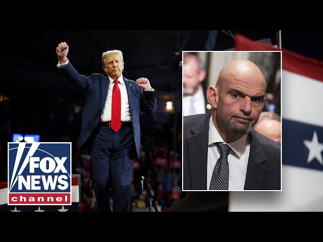 'IT'S ASTONISHING': John Fetterman warns of PA's enthusiasm for Trump