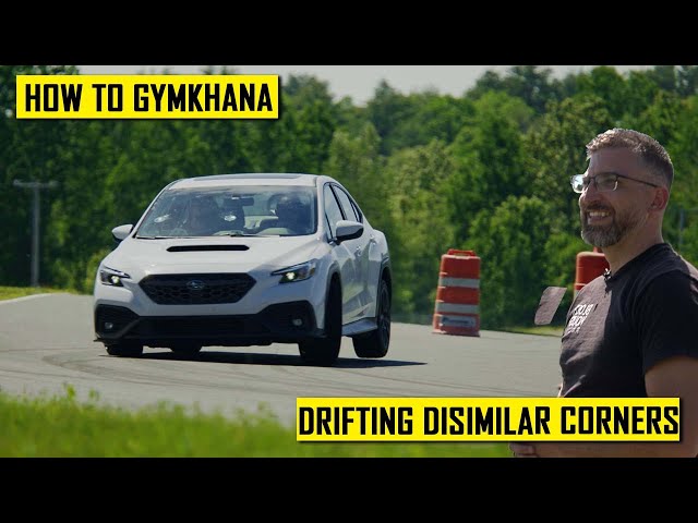 Conquer Tight Turns with Gymkhana Drifting