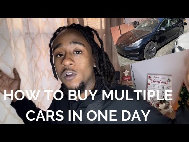 How to buy multiple cars in ONE DAY