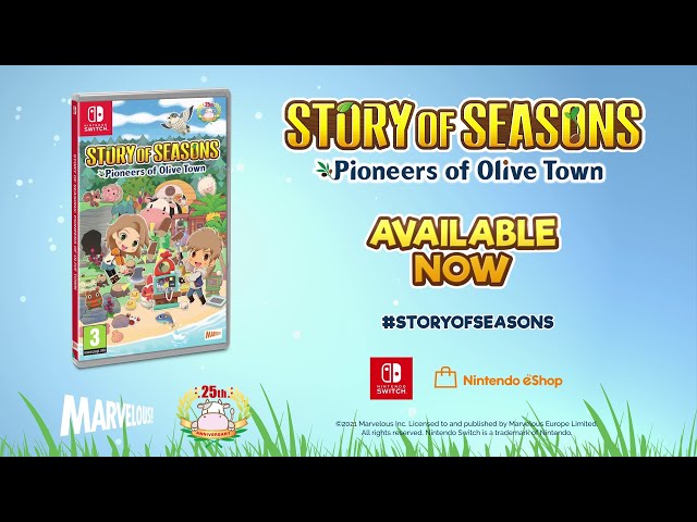 STORY OF SEASONS: Pioneers of Olive Town - Launch Trailer - Tell Your Story [ENGLISH]