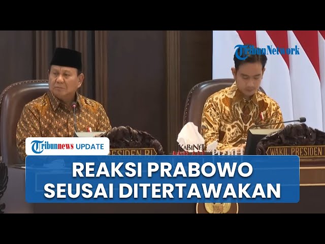 Momen Prabowo Ditertawakan Imbas Punya Tekad Perangi Korupsi di Tanah Air, Ini Reaksi Presiden