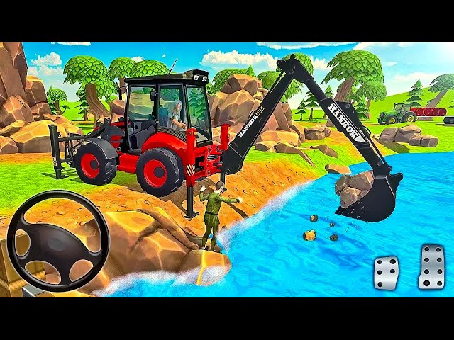 INDIAN VEHICLES SIMULATOR 3 | JCB CARTOON VIDEO | gameplay | android games | car stunt | gta 5