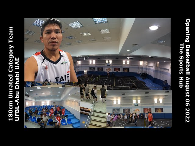 Grand Opening Basketball UFBL Abu Dhabi UAE@AtanVlog