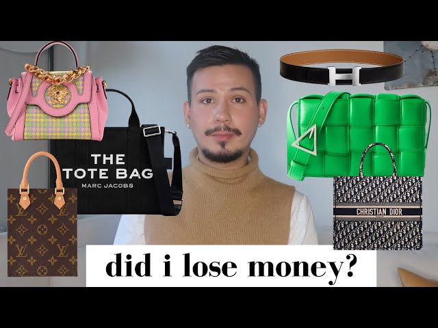 9 designer items i sold vs what i paid for | did i make a profit or loss?