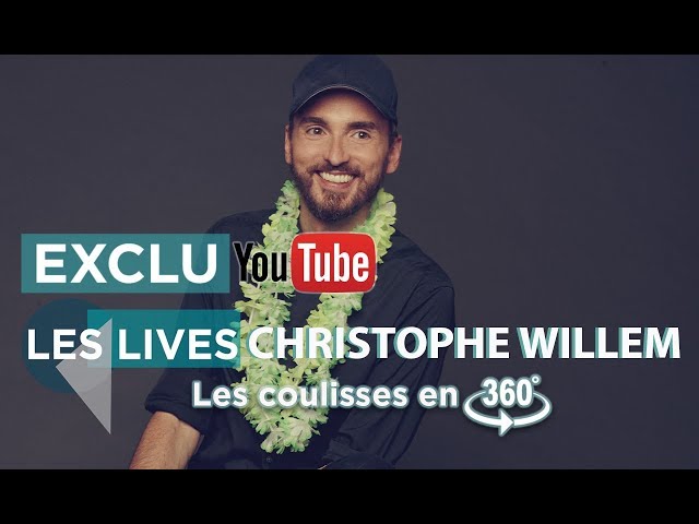 Les répet' de Christophe Willem en Live 360°