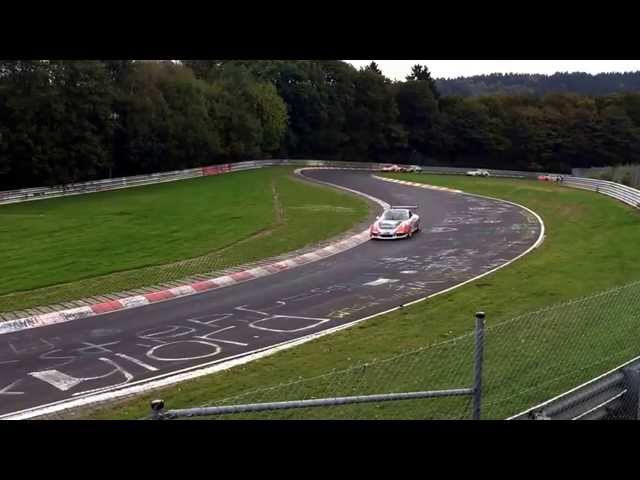 VLN-9 2014 First lap at adenauer forst Nordschleife