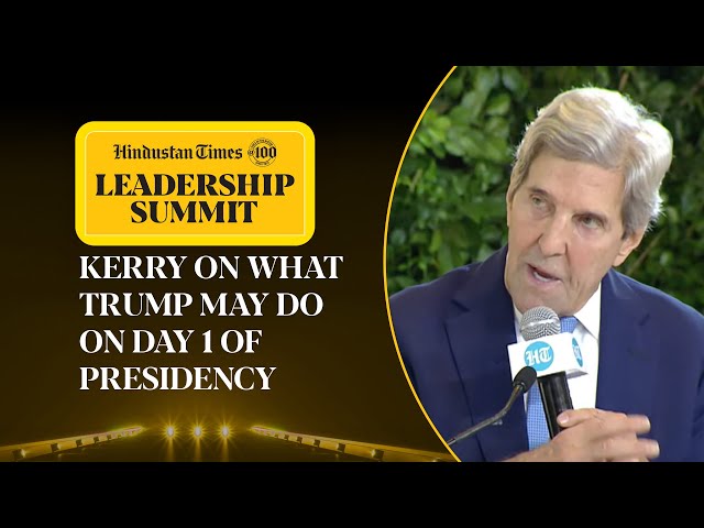 John Kerry On What Trump May Do On Day 1 Of New Term, Decodes His Big Win | US Election | HTLS 2024