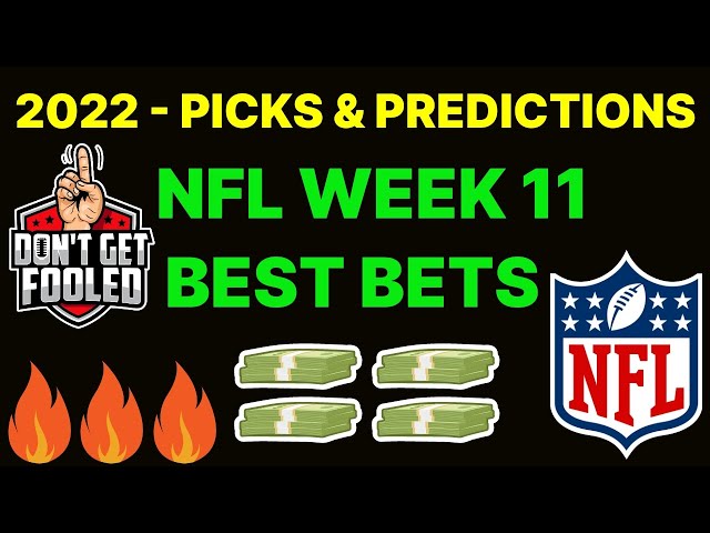 Easy Money 2022 l NFL Week 11 Picks & Predictions l Best Bets ATS Handicapper Expert 11/20/22