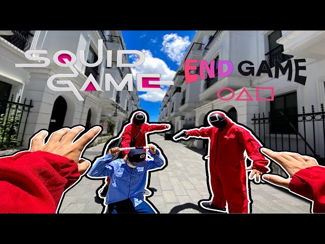 ESCAPING CRAZY SQUID GAME SOLDIERS REAL LIFE ( Parkour POV Movie ) | Trò Chơi Con Mực