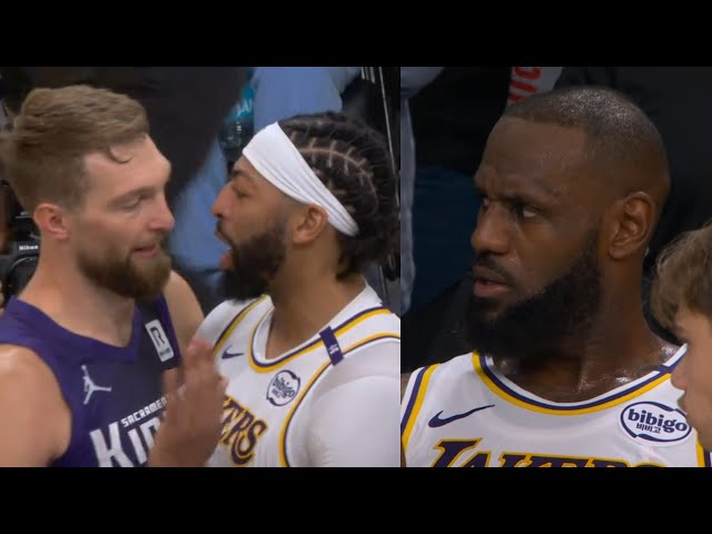 INSANE FINAL 5:40 of Los Angeles Lakers vs Sacramento Kings