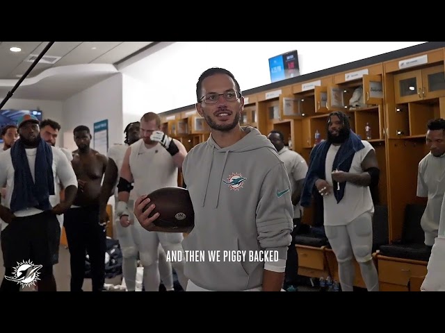 FULL LOCKER ROOM SPEECH AFTER MIAMI DOLPHINS WIN OVER BRONCOS